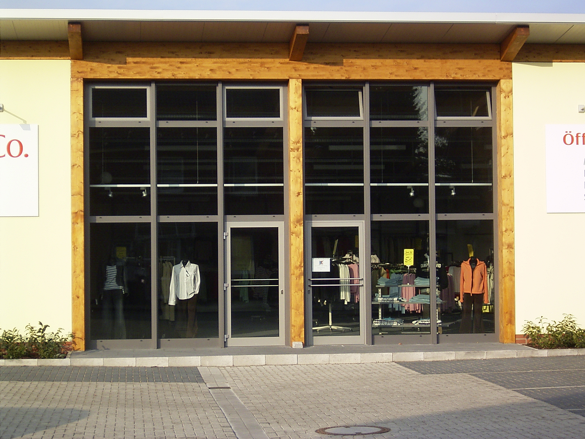 Eingangsanlage Jacke & Co., Warendorf